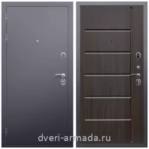 Дверь входная Армада Люкс Антик серебро / МДФ 10 мм ФЛ-102 Эковенге