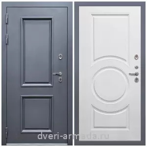 Толстые входные двери, Дверь входная уличная в дом Армада Корса / МДФ 16 мм МС-100 Белый матовый