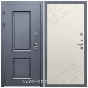 Тамбурные двери, Дверь входная уличная в дом Армада Корса / МДФ 16 мм ФЛ-143 Шате крем