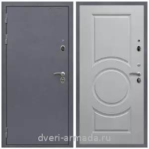 Дверь входная Армада Престиж Strong антик серебро / МДФ 16 мм МС-100 Белый матовый
