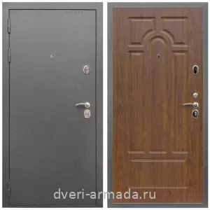 Входные двери Эврика, Дверь входная Армада Оптима Антик серебро / МДФ 6 мм ФЛ-58 Мореная береза