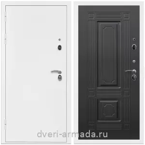 Современные входные двери, Дверь входная Армада Оптима Белая шагрень / МДФ 16 мм ФЛ-2 Венге