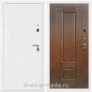 Светлые входные двери, Дверь входная Армада Оптима Белая шагрень / МДФ 16 мм ФЛ-2 Мореная береза