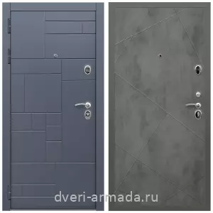 Дверь входная Армада Аккорд МДФ 10 мм / МДФ 10 мм ФЛ-291 Бетон темный