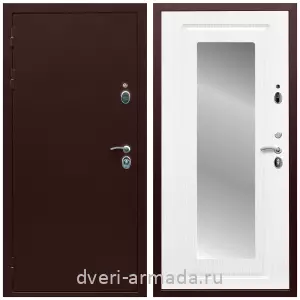 Современные входные двери, Дверь входная Армада Люкс Антик медь / МДФ 16 мм ФЛЗ-120 Ясень белый для частного дома от изготовителя