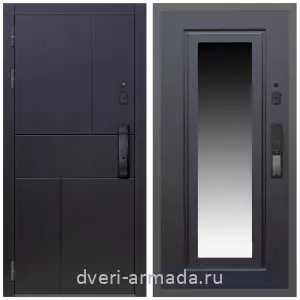 Двери со склада, Умная входная смарт-дверь Армада Оникс МДФ 10 мм Kaadas K9 / МДФ 16 мм ФЛЗ-120 Венге