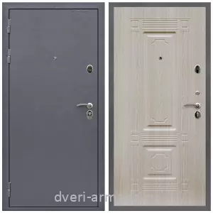Дверь входная Армада Престиж Strong антик серебро / ФЛ-2 Дуб белёный