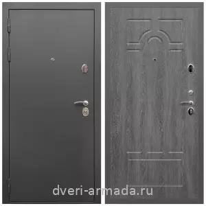 Современные входные двери, Дверь входная Армада Гарант / МДФ 6 мм ФЛ-58 Дуб Филадельфия графит