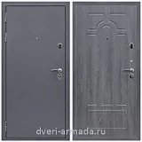 Металлические двери с шумоизоляцией и толстым полотном, Дверь входная Армада Лондон Антик серебро / ФЛ-58 Дуб Филадельфия графит