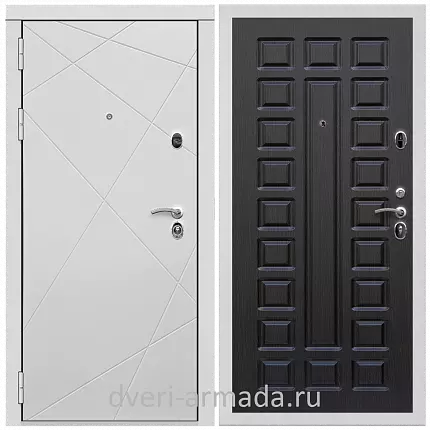 Дверь входная Армада Тесла МДФ 16 мм / МДФ 16 мм ФЛ-183 Венге