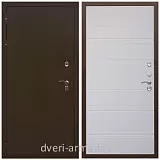 Дверь входная в квартиру Армада Термо Молоток коричневый/ ФЛ Дуб кантри белый горизонт минеральная вата двухконтурная в подъезд