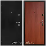 Черные входные двери, Металлическая дверь входная Армада Престиж Черная шагрень / ПЭ Итальянский орех