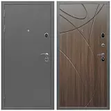 Толстые входные двери, Дверь входная Армада Орбита Антик серебро/ ФЛ-247 эковенге