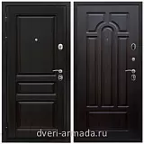 Входные двери венге, Дверь входная Армада Премиум-Н ФЛ-243 / ФЛ-58 Венге на заказ
