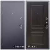Входные двери на заказ, Дверь входная железная Армада Люкс Антик серебро / ФЛ-243 Эковенге красивая с порошковым покрытием