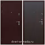 Металлические двери с шумоизоляцией и толстым полотном, Дверь входная Армада Лондон Антик медь / ПЭ Венге со звукоизоляцией