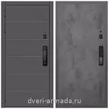 Дверь входная Армада Роуд МДФ 10 мм Kaadas K9 / МДФ 10 мм ФЛ-291 Бетон темный