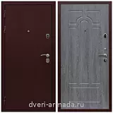 Металлические двери с шумоизоляцией и толстым полотном, Дверь входная Армада Лондон Антик медь / ФЛ-58 Дуб Филадельфия графит с повышенной шумоизоляцией