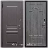 металлические двери с шумоизоляцией с отделкой МДФ, Дверь входная со звукоизоляцией Армада Экстра ФЛ-243 Эковенге / ФЛ-58 Дуб Филадельфия графит