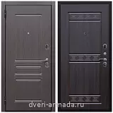 Входные двери МДФ с двух сторон, Дверь входная Армада Экстра ФЛ-243 Эковенге / ФЛ-242 Эковенге с хорошей шумоизоляцией