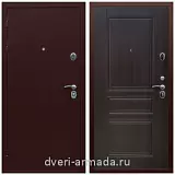 Входные двери в Подольске, Дверь входная Армада Люкс Антик медь / ФЛ-243 Эковенге наружная с утеплением в частный дом