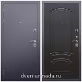 Двери со склада, Дверь входная металлическая Армада Люкс Антик серебро / ФЛ-140 Венге наружная на дачу
