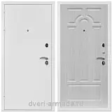 Светлые входные двери, Дверь входная Армада Престиж Белая шагрень / ФЛ-58 Дуб белёный