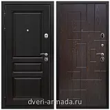 Дверь входная Армада Премиум-Н ФЛ-243 Венге / ФЛ-57 Дуб шоколад