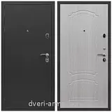 Черные входные двери, Металлическая дверь входная Армада Престиж Черный крокодил / ФЛ-140 Дуб беленый