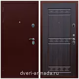 Двери со склада, Дверь входная элитная в квартиру стальная Армада Люкс Антик медь / ФЛ-242 Эковенге с панелями