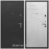 Входные двери Шелк, Дверь входная Армада Престиж Черный шелк / ФЛ-57 Белый жемчуг