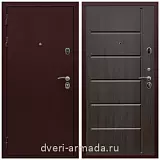Металлические двери с шумоизоляцией и толстым полотном, Дверь входная Армада Лондон Антик медь / ФЛ-102 Эковенге