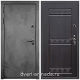 Дверь входная Армада Лофт  ФЛ-291 Бетон тёмный / ФЛ-242 Эковенге