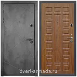 Дверь входная Армада Лофт ФЛ-291 Бетон тёмный / ФЛ-183 Мореная береза