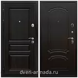 Входные двери венге, Дверь входная парадная Армада Премиум-Н ФЛ-243 / ФЛ-140 Венге