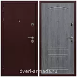 Металлические двери с шумоизоляцией и толстым полотном, Дверь входная стальная Армада Лондон Антик медь / ФЛ-138 Дуб Филадельфия графит с минеральной ватой