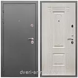 Входные двери толщиной 80 мм, Дверь входная Армада Оптима Антик серебро / ФЛ-2 Дуб белёный