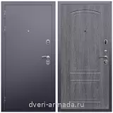 Входные двери с двумя петлями, Дверь входная стальная Армада Люкс Антик серебро / ФЛ-138 Дуб Филадельфия графит с ударопрочным покрытием