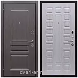 металлические двери с шумоизоляцией с отделкой МДФ, Дверь входная Армада Экстра ФЛ-243 Эковенге / ФЛ-183 Дуб беленый
